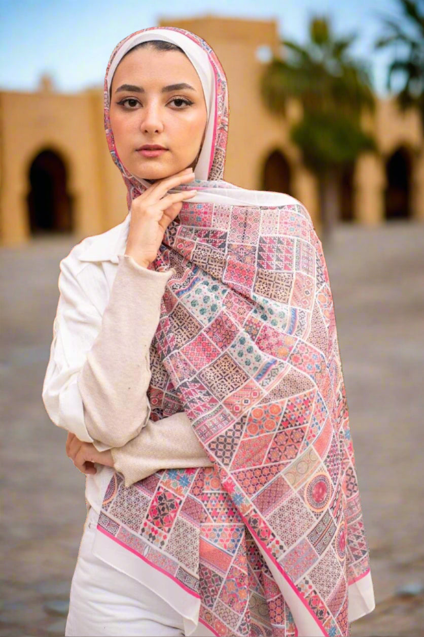 Heritage Bloom Scarf