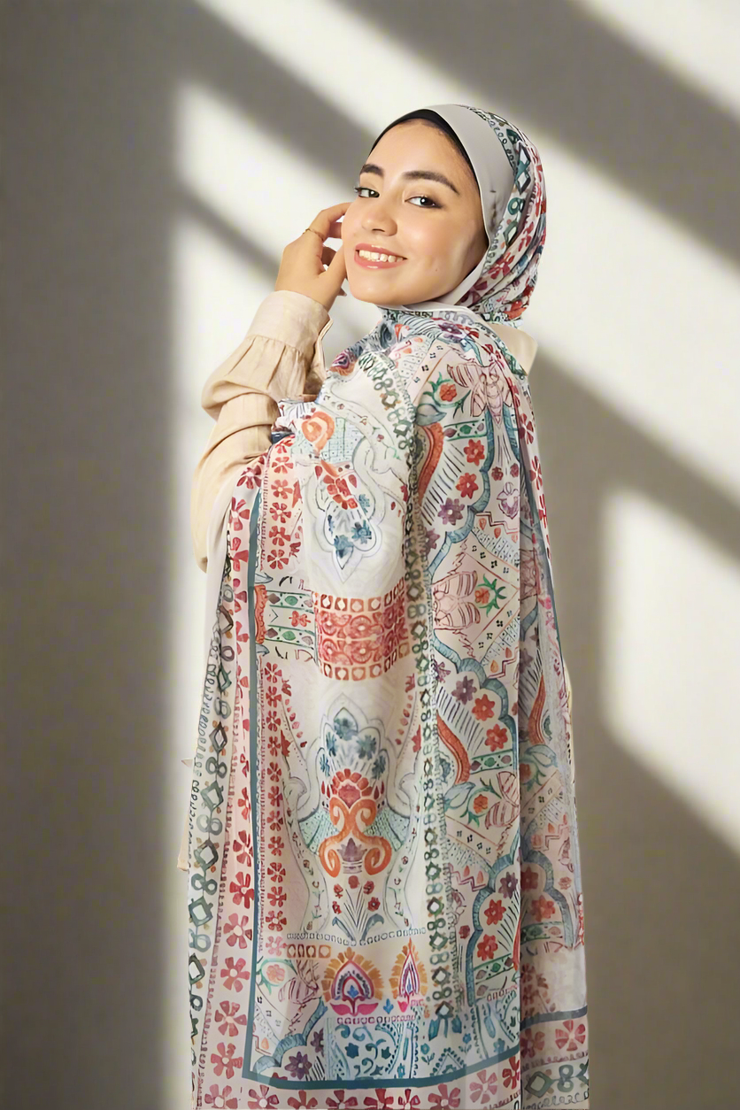 Nawabi Mosaic Scarf