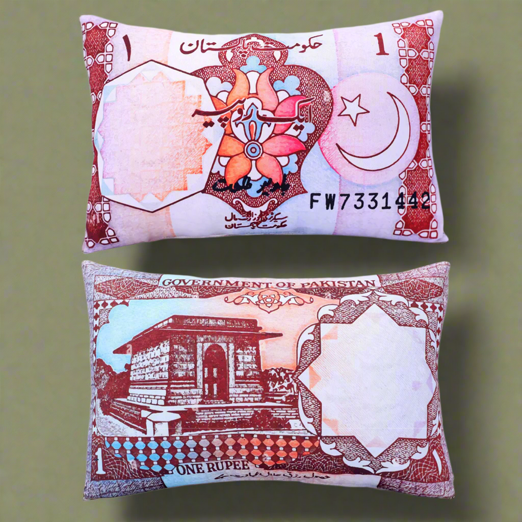 One Rupee Cushions with Fillings 12x18 inches