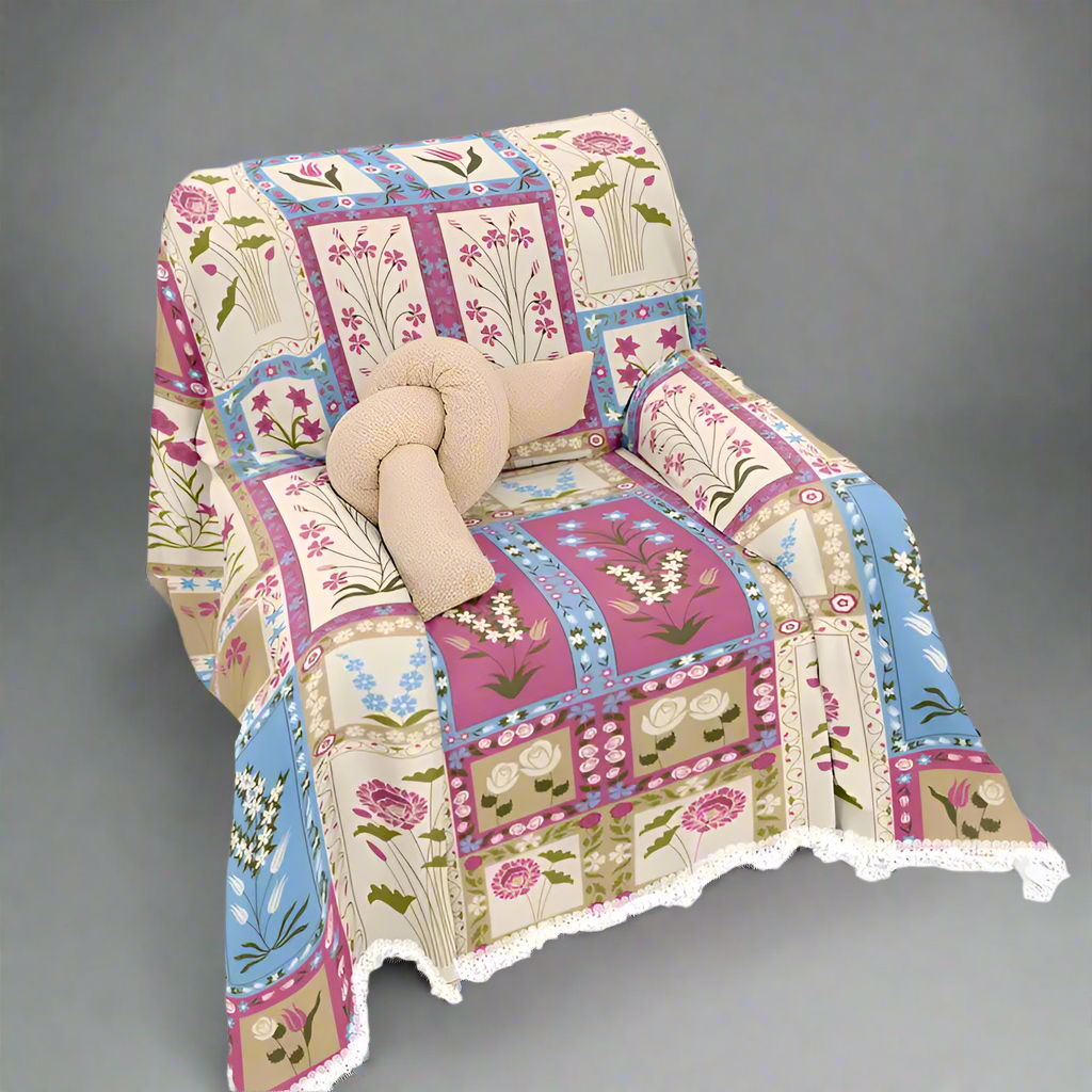 Cottage Floral Medley Sofa Cover