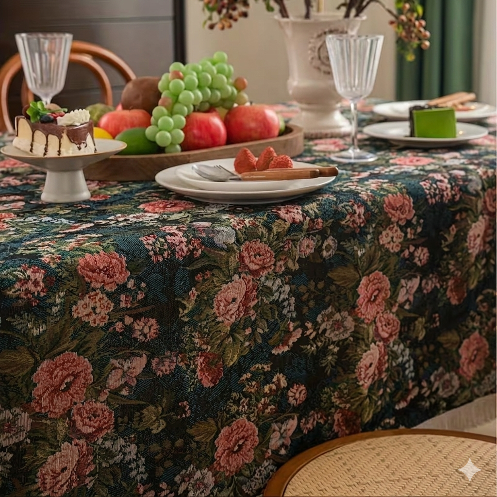 Victorian Rose Table Cover