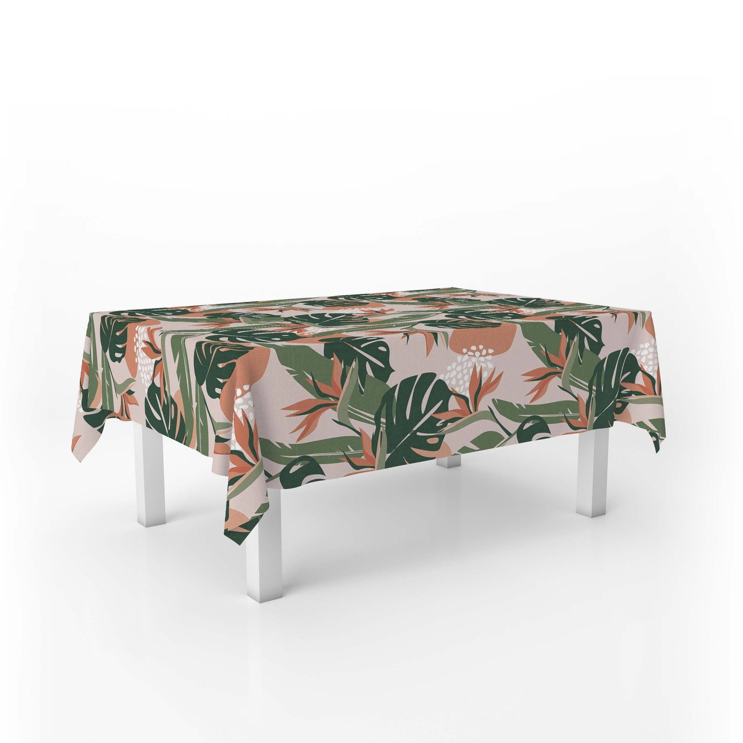 Tropical Terracotta Table Cover