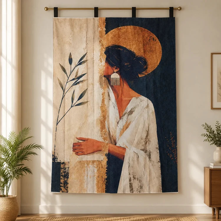 The Solenne Muse Wall Hanging Tapestry