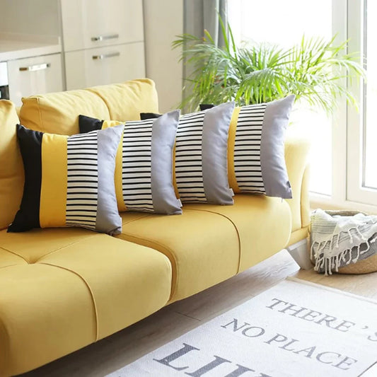 Scandi Geometric Pillow Cover Pack of 4