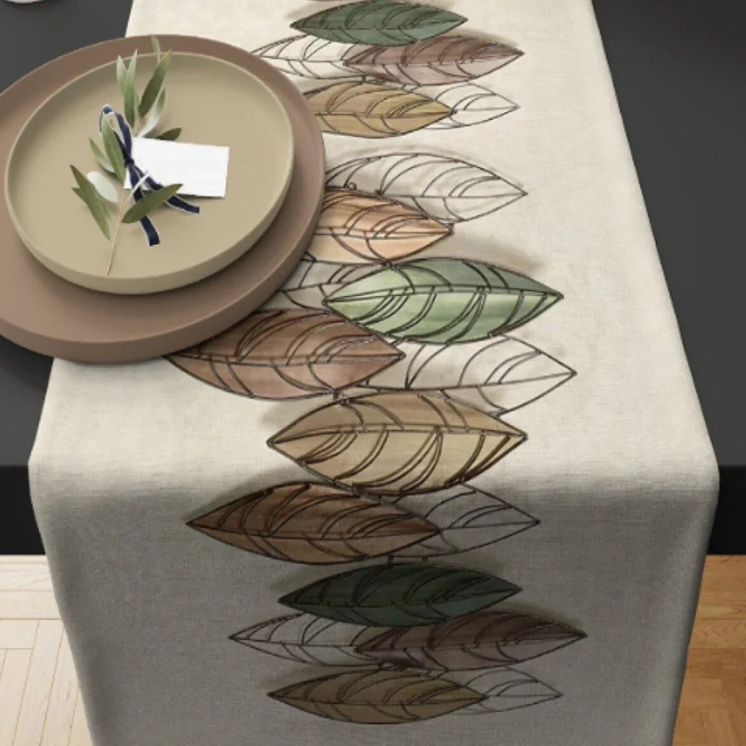 Autumn Leafline Table Runner
