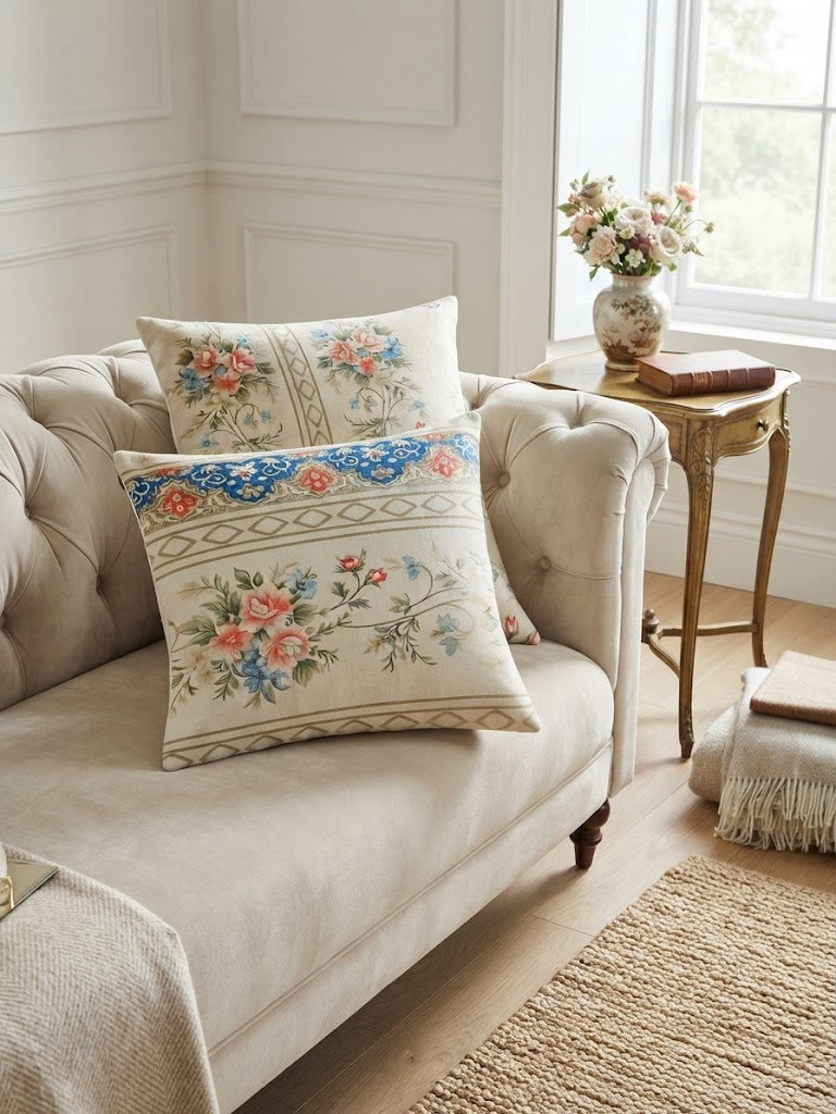 English Garden Cushion Cover Pack of 2