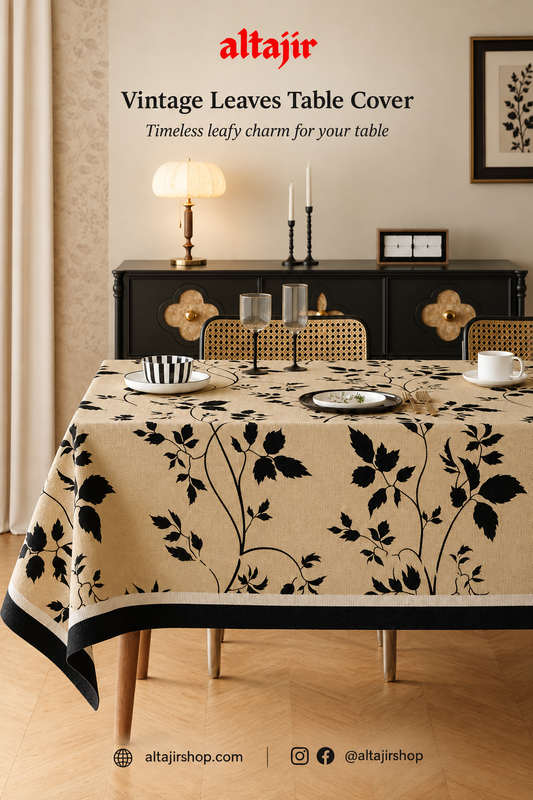 Vintage Leaves Table Cover Story