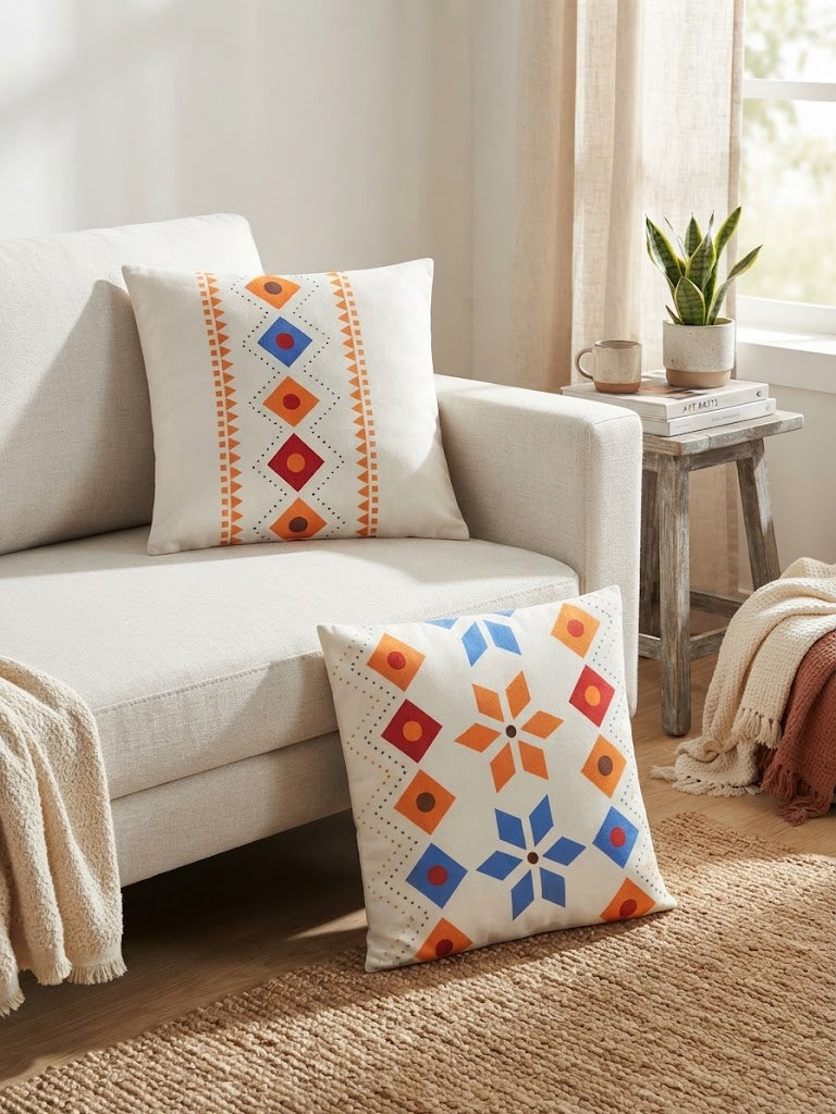 Boho Rest Cushion Cover Pack of 2