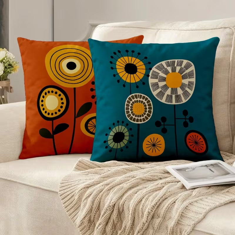 The Atomic Meadow Cushion Covers Pack of 2