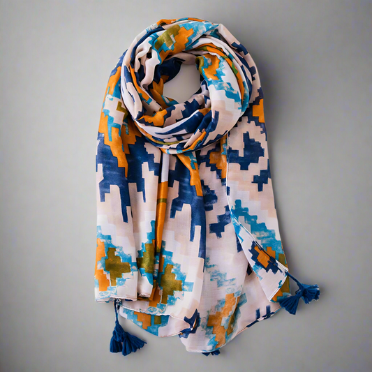 Heritage Hues Muqarnas Scarf