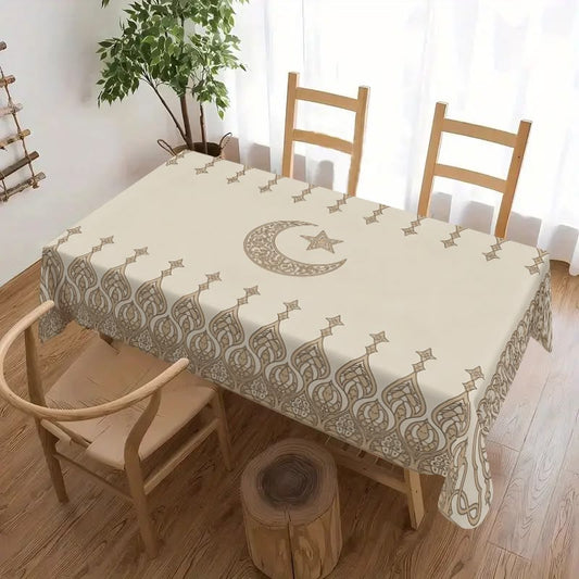 Festive Crescent Table Cover