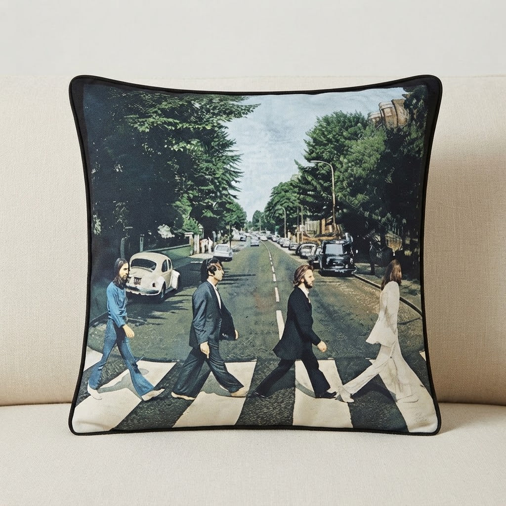 British Rock Band filled Cushion