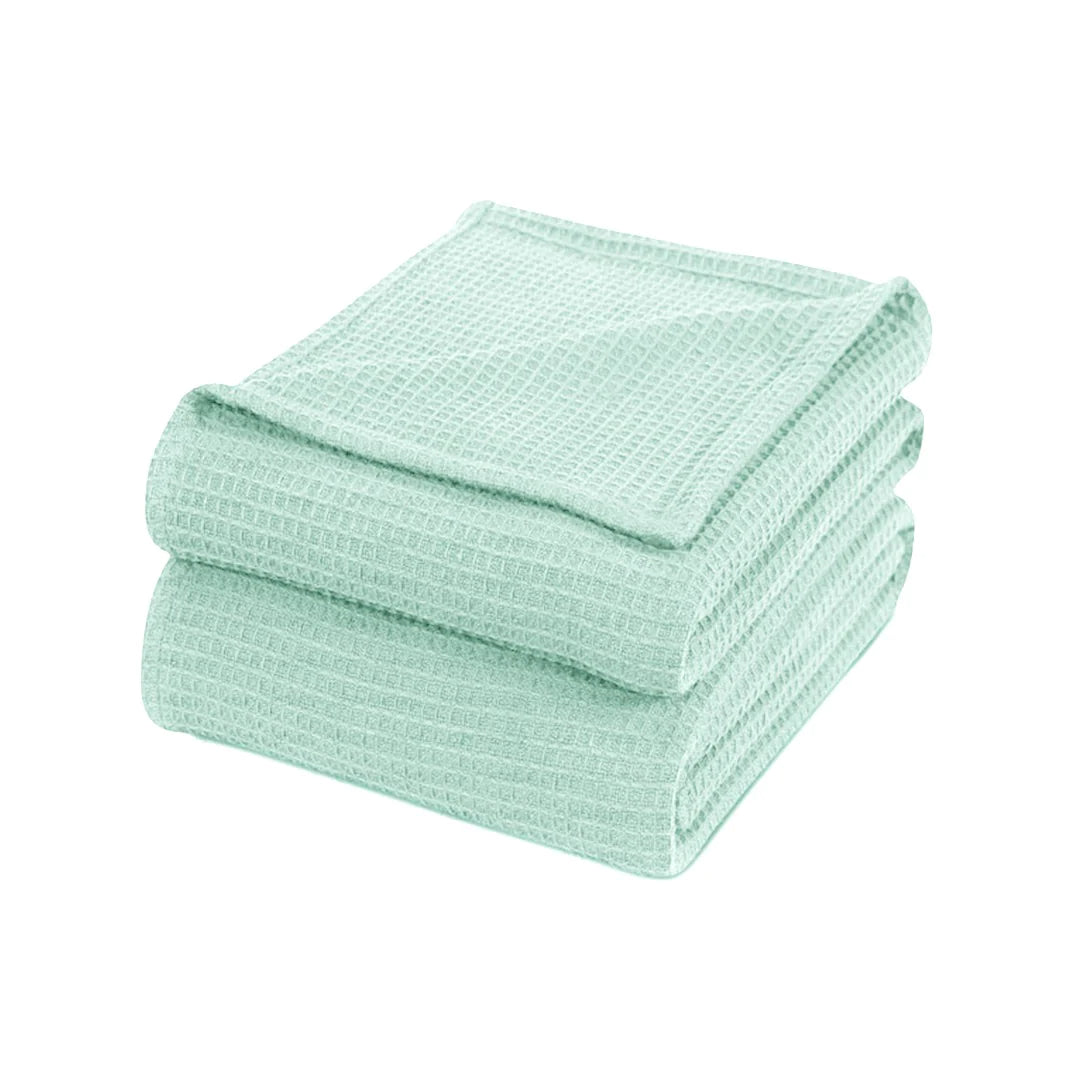 Cotton Waffle Thermal Blanket