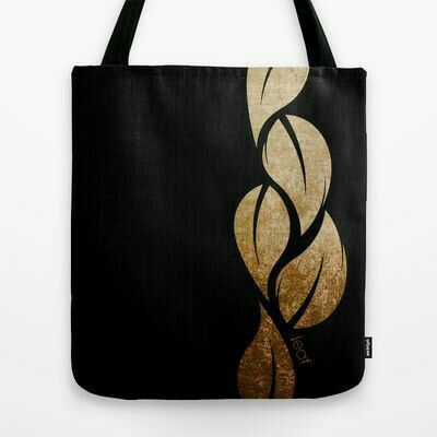 Blacking Gold Tote Bag