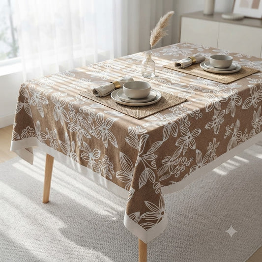 Floral Symphony Table Cover