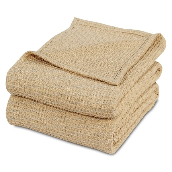 Cotton Waffle Thermal Blanket