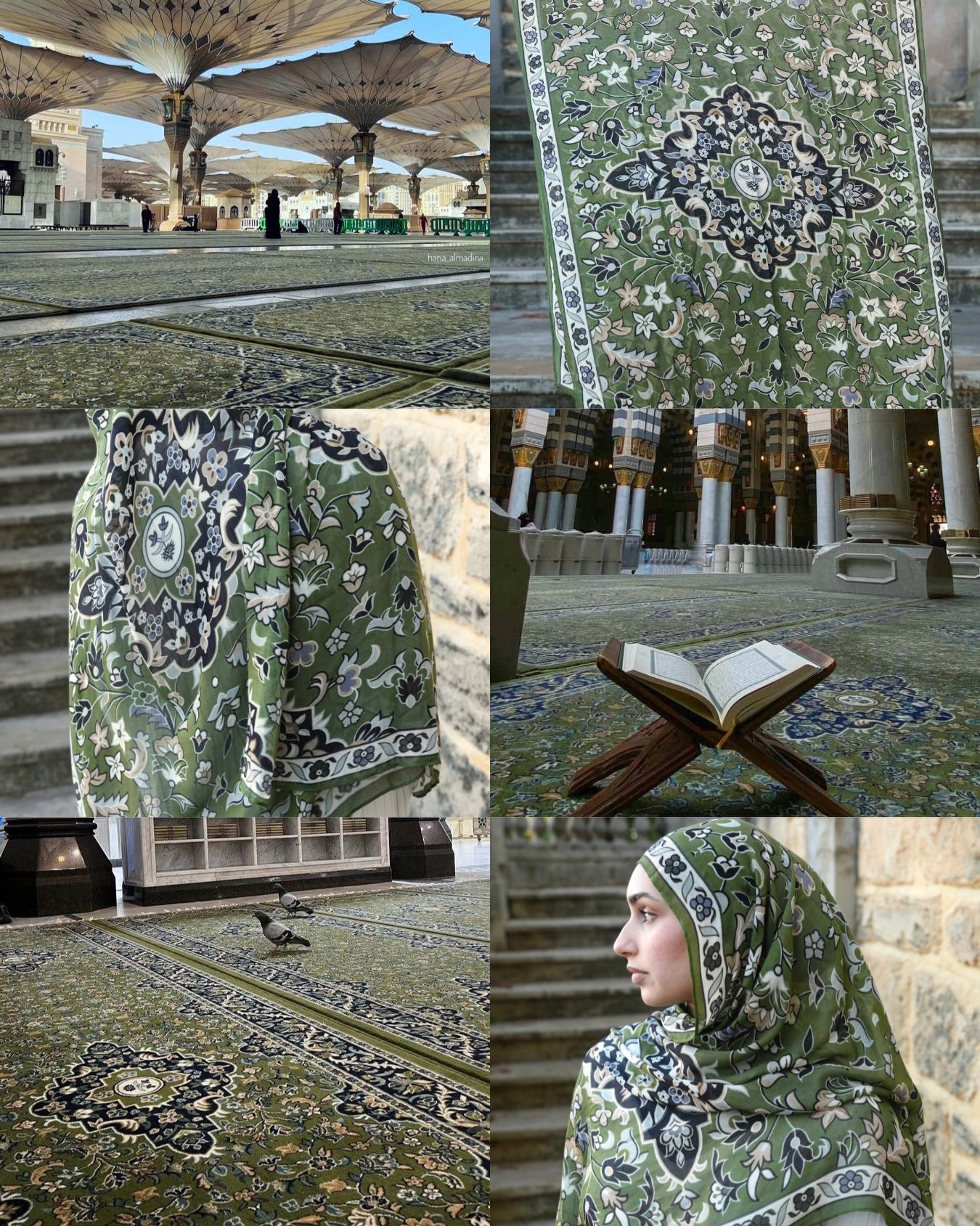 Madinah Prayer Mat Design