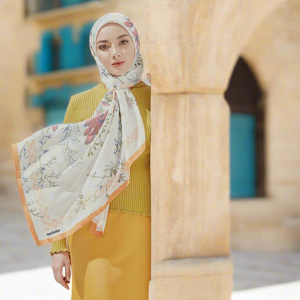 Citrus Bloom Scarf