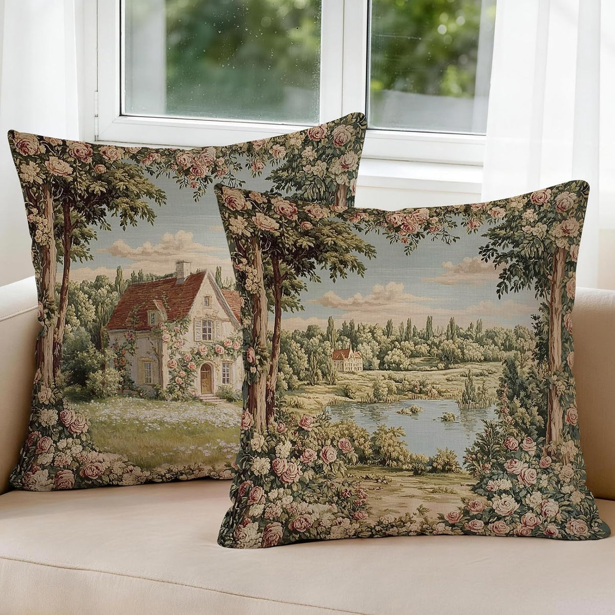 Landscape Art Cushion Cover Pack of 2