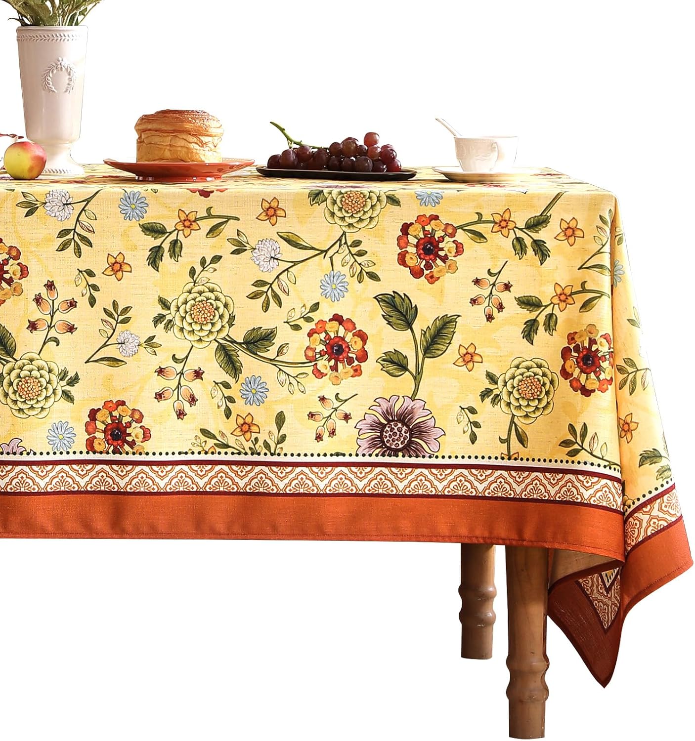 Bohemian Yellow Table Cover