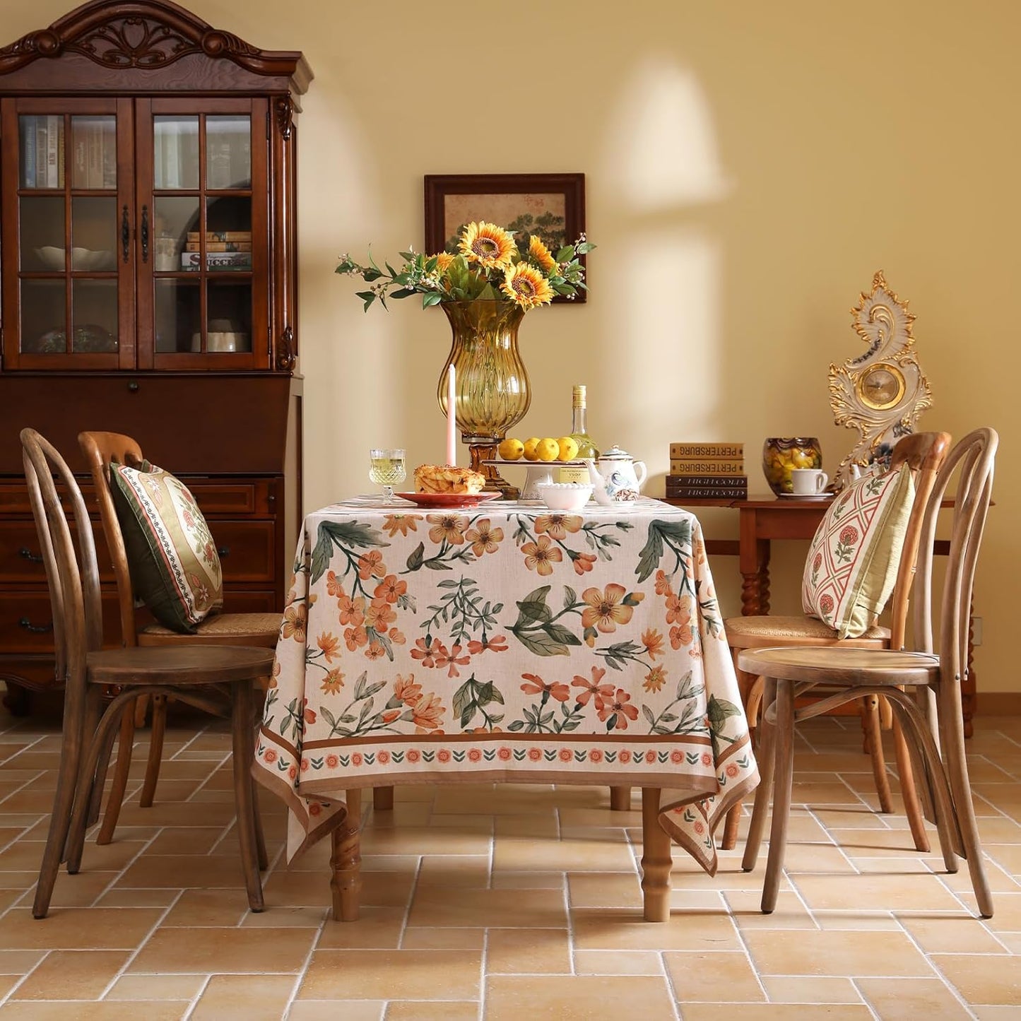 Spring Bloom Table Cover