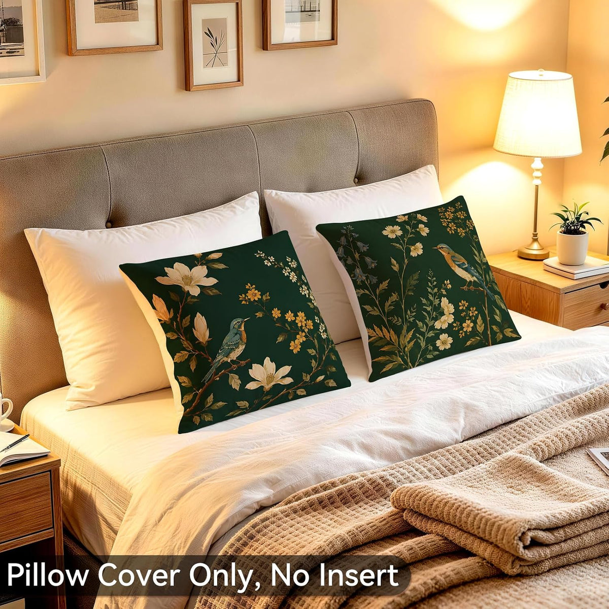 Green Nature Cushion Cover Pack of 2