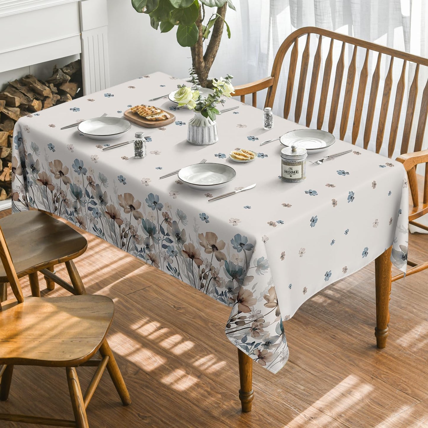 Rustic Petal Table Cover