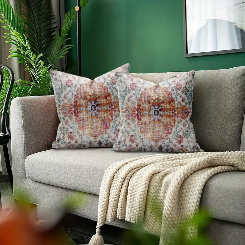 Patina Rose Cushion Covers Pack of 2