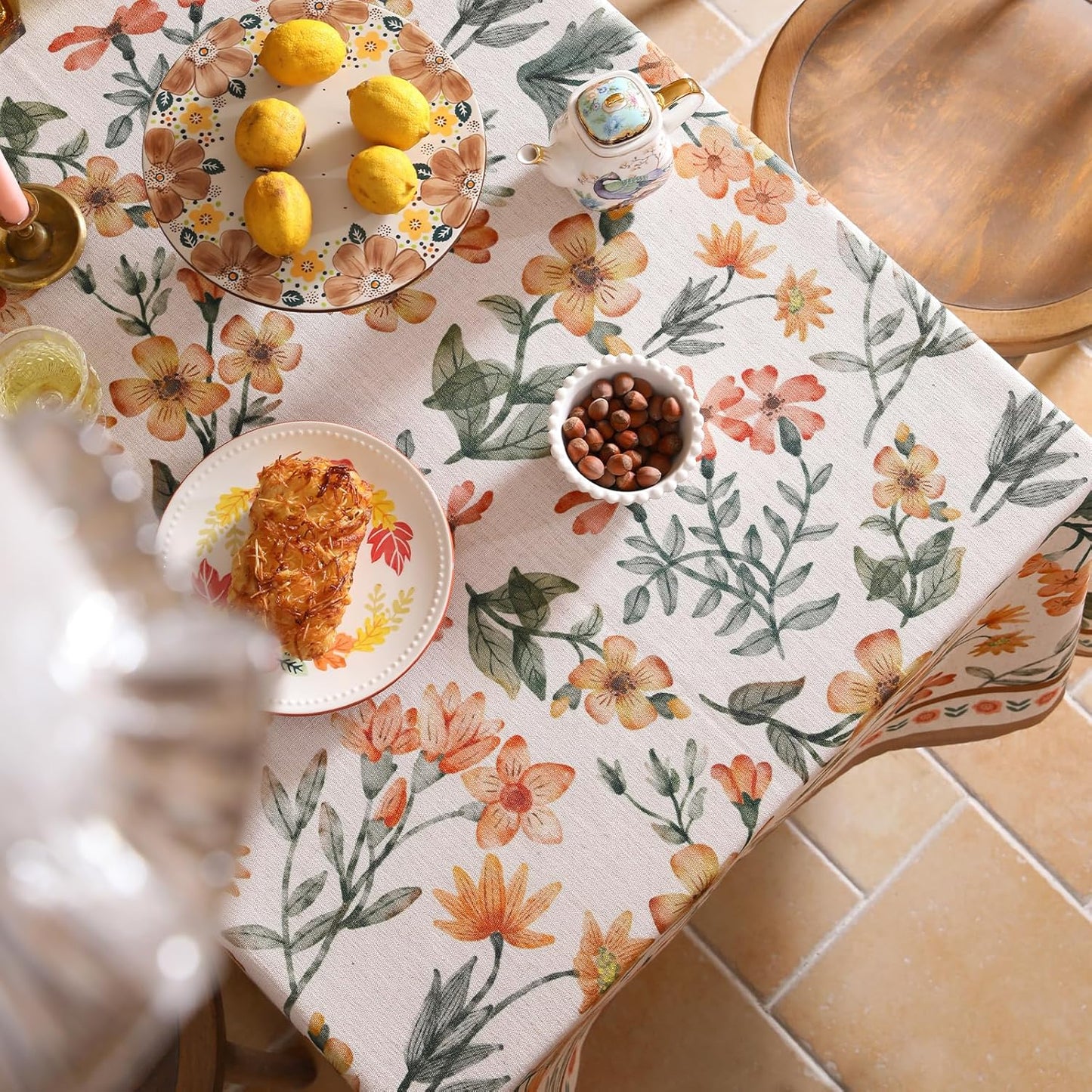 Spring Bloom Table Cover