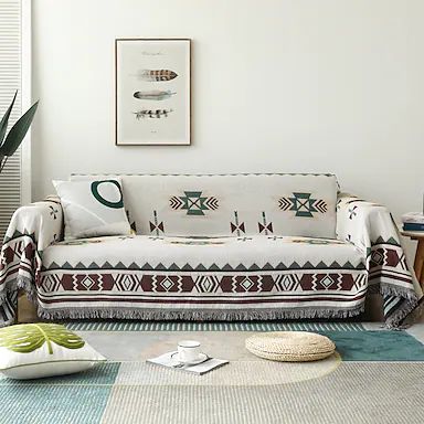 Boho Aztec Sofa Cover