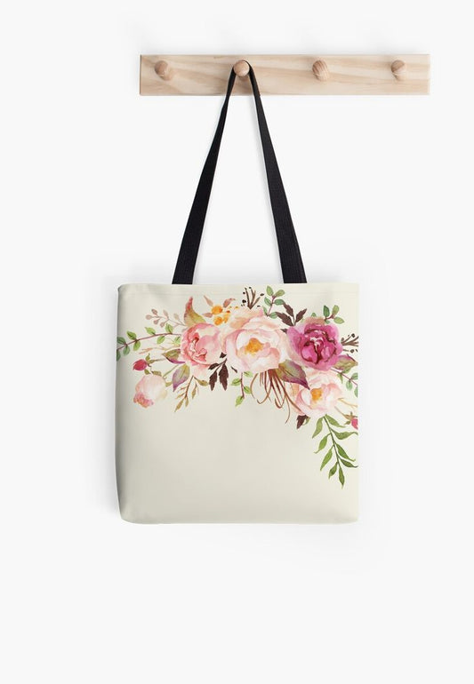 Romantic bouquet Tote Bag