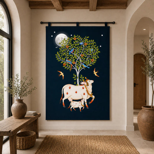 Midnight Devotion Wall Hanging Tapestry