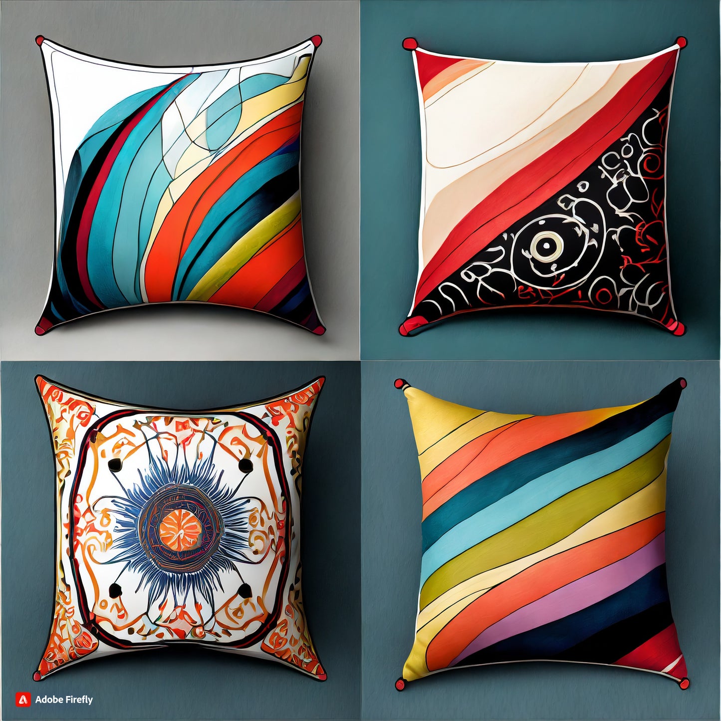 Cultural Vibe Cushion Covers (Pack of 4)