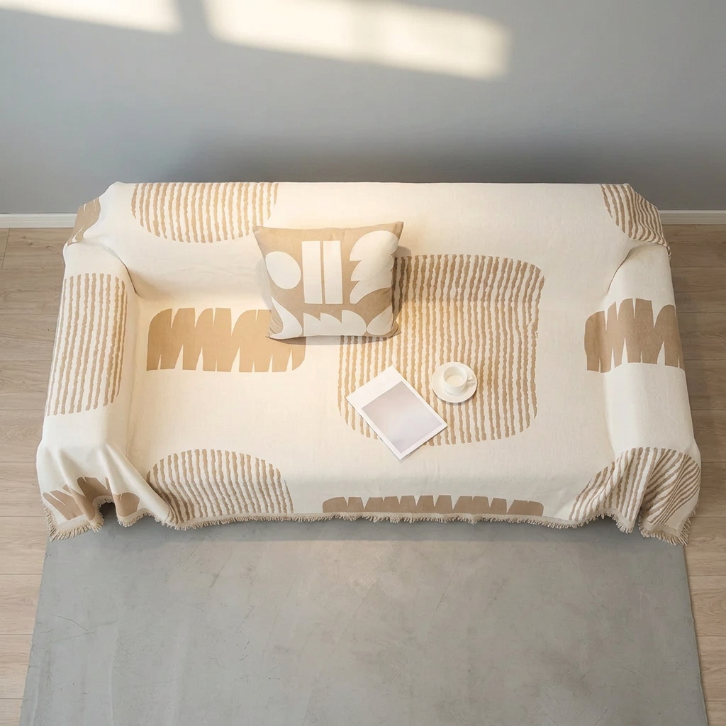 Dodo Beige Sofa Cover