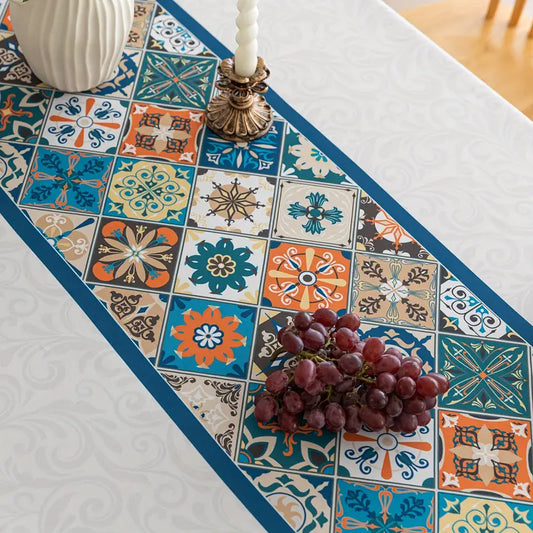 Diamond Tiles Table Cover