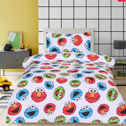 Elmo Kids Single Bed Sheet