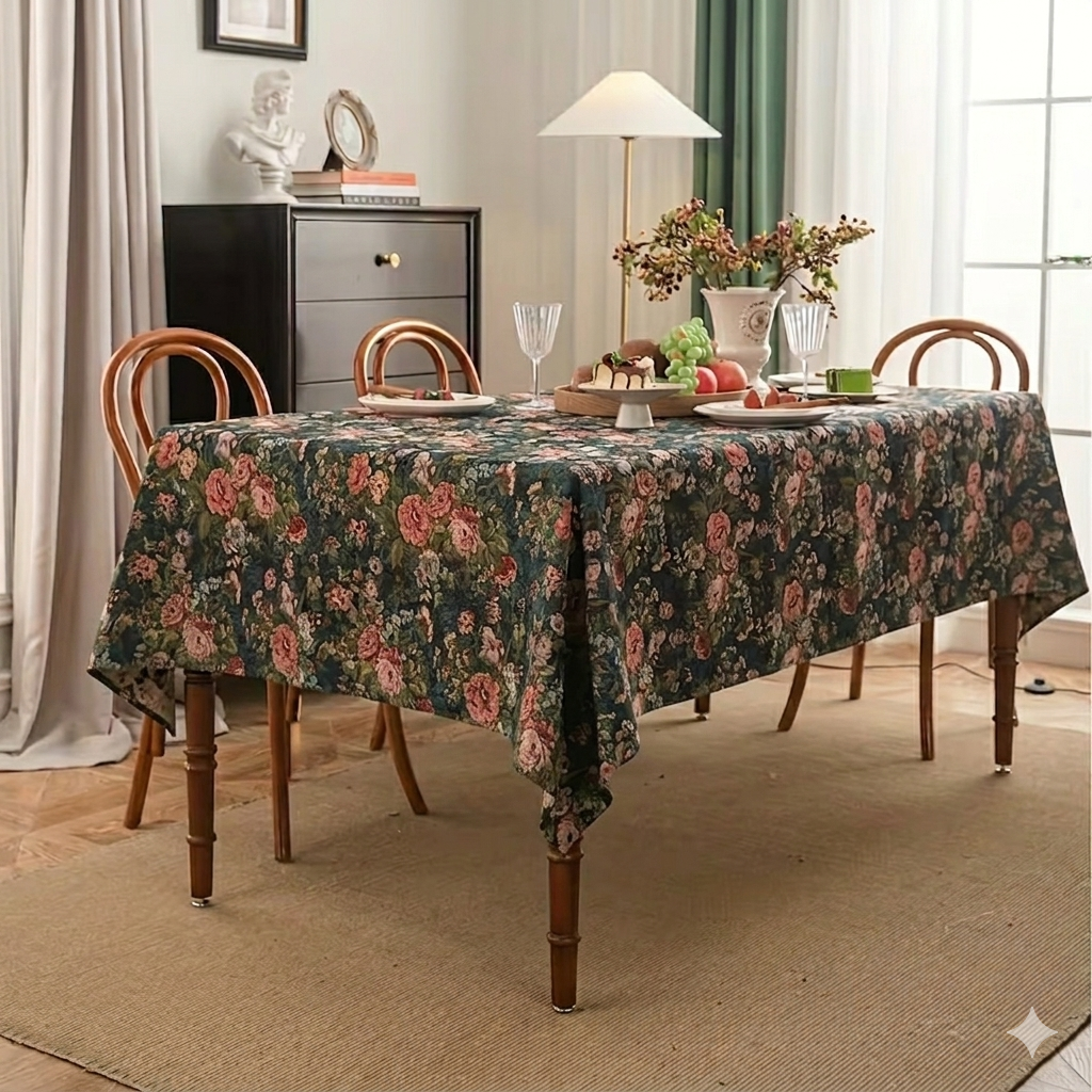 Victorian Rose Table Cover