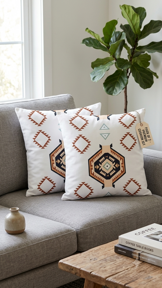 Earthy Palette Cushion Covers Pack of 2