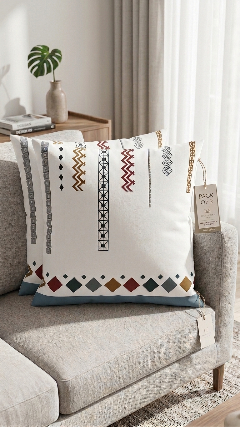 Navajo-inspired Cushion Covers Pack of 2