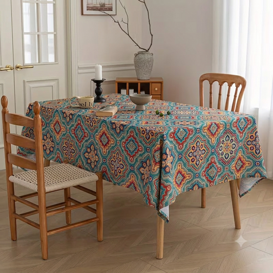 Turquoise Table Cover