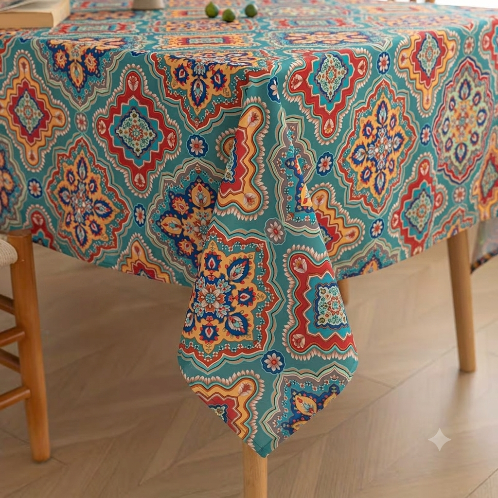 Turquoise Table Cover