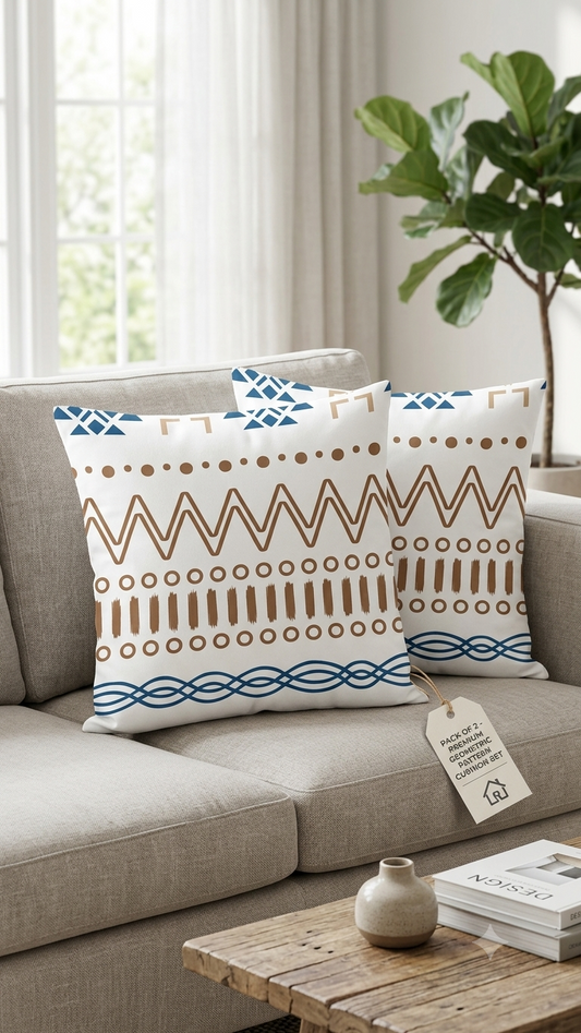 Urban Mosaic Cushion Cover Pack of 2