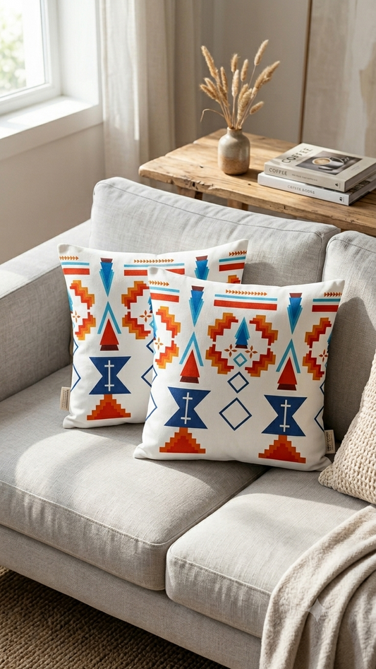 Coastal Nomad Cushion Covers Pack of 2