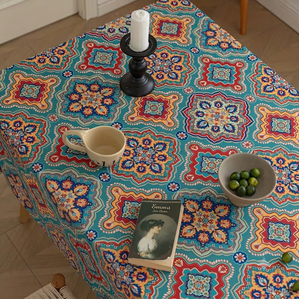 Turquoise Table Cover