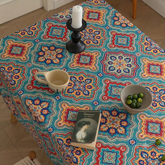 Turquoise Table Cover