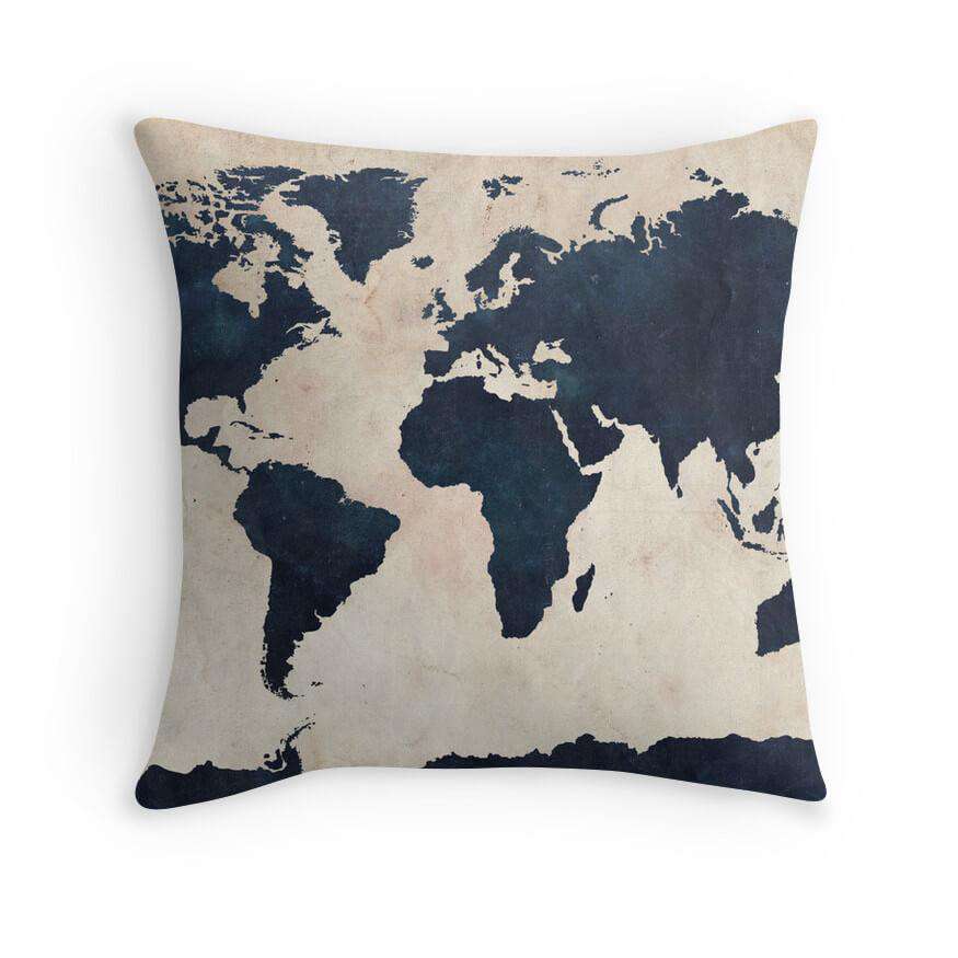 Blue World Cushion