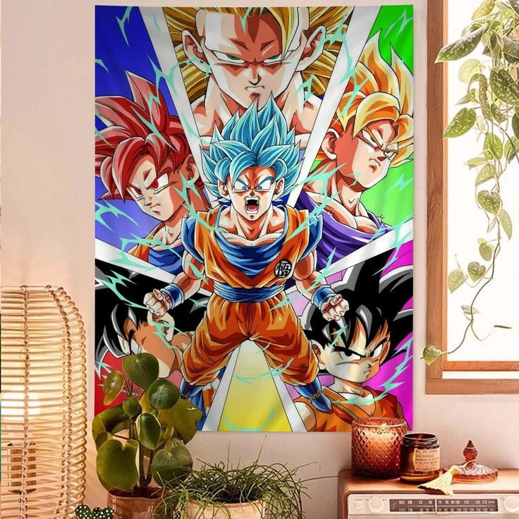 Goku-Super saiyan Tapestry