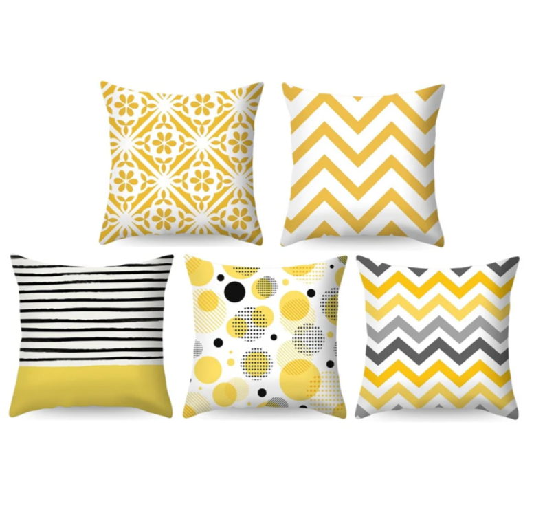 Striped Cushion Cover( PACK OF 5)