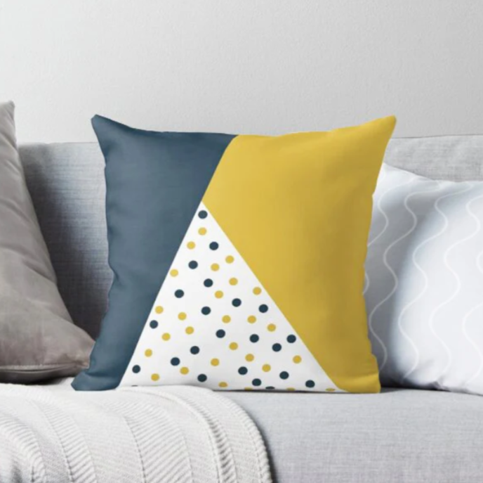 Mix Mustard Cushion Covers Pack of 4