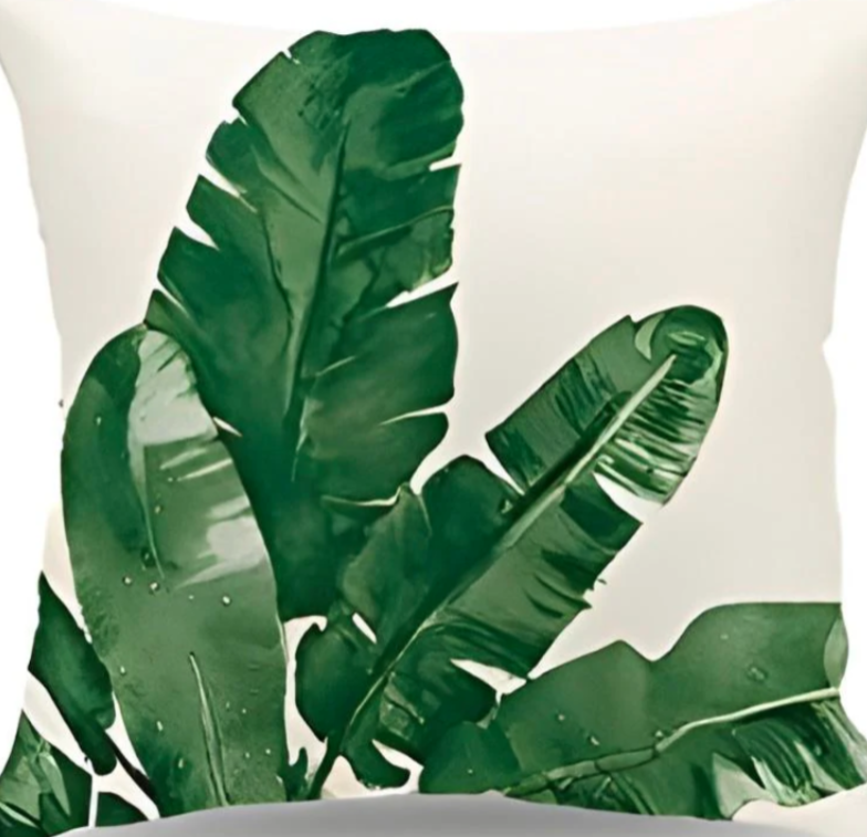 Tropical Leaves Cushion Covers Pack of 4